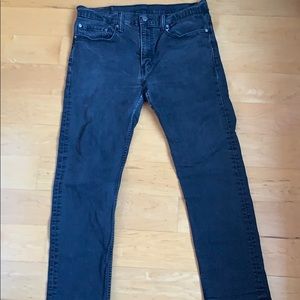 Washed Black Levi’s 502 34x30